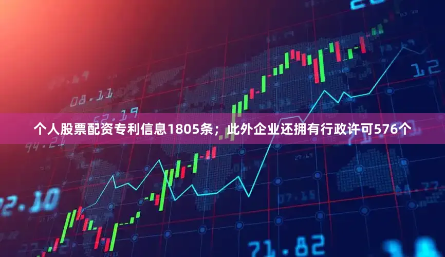 个人股票配资专利信息1805条；此外企业还拥有行政许可576个